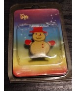 Glo Magnetic Body Light Up Accessory Snowman VTG NEW RARE - $205.08 MXN