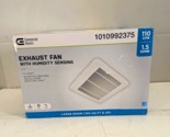 Commercial Electric 110 CFM 1.5 Sone Bathroom Exhaust Fan with Humidity ... - $44.69
