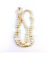 36&quot; Freshwater Baroque Style Pearl Necklace 11.4 to 5.8mm 925 Lobster Cl... - £26.27 GBP