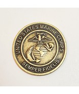United States Marine Corps Token Coin Semper Fidelis Toys For Tots Vinta... - $50.55 CAD