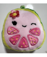 Squishmallow Lena Winking Guava Watermelon 5&quot; Fruit &amp; Veggie Squad Plush... - $17.58 CAD