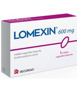 LOMEXIN soft vaginal capsules 600 mg 1 pc effective against yeast microo... - £19.71 GBP