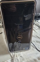 Dell Inspiron Tower Computer Case As Is Parts Repair Powers 2 Hard Drives - £78.62 GBP