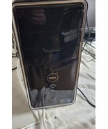 Dell Inspiron Tower Computer Case As Is Parts Repair Powers 2 Hard Drives - $99.99