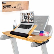 Treadmill Desk Attachment - Desk For Treadmill With Comfortable Wrist Rest, Stab - £101.53 GBP