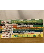 Lot Dr Seuss 8 books, 18 stories, Go,Dog.Go!, Fox in Socks, The cat in t... - £19.65 GBP