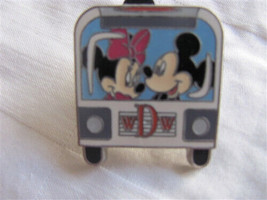 Disney Trading Pin 18789 WDW - Mickey &amp; Minnie in Bus - Travel Company Flex - $9.50