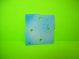 Pinball Machine Screened Playfield Plastic Part Number 59 For Unknown Game - $11.88