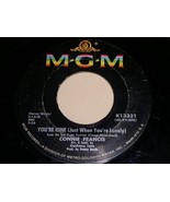 Connie Francis You&#39;re Mine Wishing It Was You 45 Rpm Record MGM Label 13... - €13,09 EUR