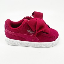 Puma Suede Heart Love Potion Pink Infant Baby Size 6 Sneakers 364920 03 - £22.39 GBP