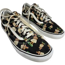 Vans Old Skool Men&#39;s Hawaiian Digi Hula Girls on Black 721494 Sneakers s... - $339.00 MXN