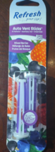 Refresh Auto Vent Sticks Mixed Berries Scent-1pk of 2pcs-Brand New-SHIPS... - $195.98 MXN