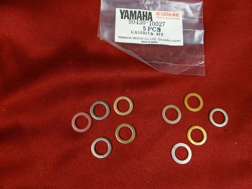 Primary image for 10 Yamaha Gaskets, NOS 1963-12 Many Models, 90430-10027-00