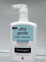 Neutrogena Ultra Gentle Daily Cleanser Foaming Formula for Sensitive Face 5.8 Oz - £4.15 GBP
