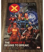 Dawn of X Marvel Comics X-MEN X-FORCE NEW YORK COMIC CON EXCLUSIVE PROMO... - $20.37 CAD