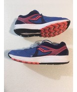 Size 11 Women&#39;s Cohesion 10 Sneakers / Shoes ~ Blue with Orange ~ S15333-2 - $26.81