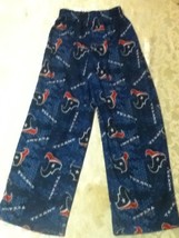 NFL Team Apparel Size 12/14 L Houston Texans football pajamas sleepwear youth - £11.21 GBP