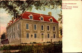 Van Rensselaer House, Where Yankee Doodle Was Written, Vintage Postcard-NY-BK33 - £3.16 GBP