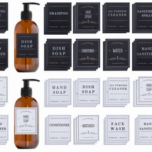 48pcs Waterproof Bathroom Bottle Label Stickers - $514.41 MXN