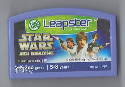 Leapfrog Leapster Star Wars Jedi Reading Game Cartridge Game Rare Educational - £7.51 GBP