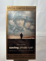 Saving Private Ryan VHS Movie Brand New Factory Sealed Limited Box Set Tom Hanks - £18.51 GBP