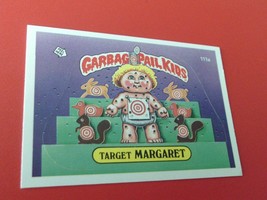 1986 TOPPS  TARGET  MARGARET  GARBAGE  PAIL  KIDS#111 a  STICKER  SERIE ... - £58.83 GBP