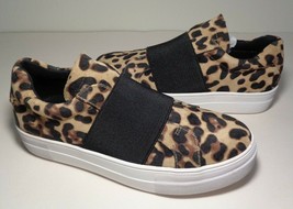Steve Madden Size 5 M GIGGLE Leopard Print Slip On Sneakers New Women&#39;s Shoes - £69.40 GBP