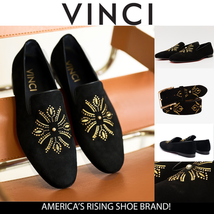 The Lazio Shoe Black Suede Slip-on Loafer Men Shoe image 9