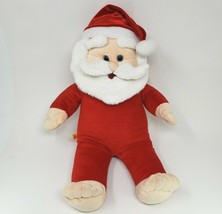 17&quot; Build A Bear Wishes Santa Claus Doll Christmas Red Stuffed Animal Plush Toy - £37.21 GBP