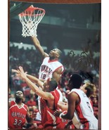 UNLV Basketball #52 Gaston Essengue Autographed 7 x 5 Photo - €13,75 EUR