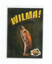 1993 Topps The Flintstones #4 Wilma! FLINT-FOIL Insert Card - £3.98 GBP