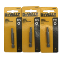 DEWALT Torx Power Bit T25 DW2665 2&quot; Length (Pack of 3) - £16.61 GBP