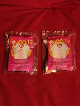 (2) McDonalds 1993 Tag Beanie Baby Chip The Cat 1999 #12 - $210.44 MXN