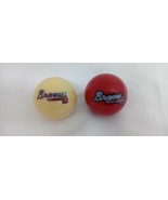 ATLANTA BRAVES RED + YELLOW MLB BILLIARD GAME POOL TABLE REPLACEMENT CUE... - £39.27 GBP