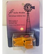 JLE Scale Models - 1/64 Yellow Orange Enclosed Cab Tractor - Sealed - £11.63 GBP