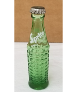 Miniature Sprite Bottle Capped Green Textured Marca Registrada Portugues... - $12.30