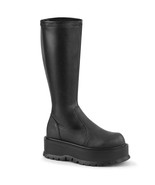 FINAL SALE DEMONIA  Women&#39;s Black 2&quot; Platform Knee High Boots 8 - $1,303.72 MXN