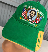 VTG Boy Scout Lincoln Pilgrimage Springfield Adjustable Baseball Cap Hat - $14.21