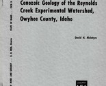 Cenozoic Geology of Reynolds Creek Experimental Watershed, Owyhee County... - $21.89