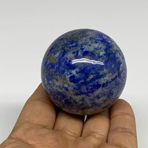 0.50 lbs, 2.1&quot;(52mm), Lapis Lazuli Sphere Ball Gemstone @Afghanistan, B33345 - £59.12 GBP