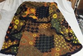 Funky Indigo Thread Company Vintage Warm Wrap Sleeveless Hippy Boho Larg... - £35.87 GBP