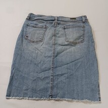Kut From The Kloth Connie Denim Skirt Women's Size 8 Blue Midi Pencil KK0233MA1 image 14