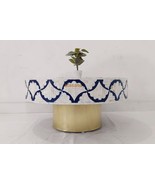 handmade mother of pearl inlay coffee table, bone inlay furniture, - $1,327.50