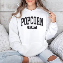 Popcorn slut hoodie,funny Popcorn pullover,Popcorn mom,Popcorn squad sweater,Pop - £39.26 GBP