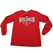 2020 Rose Bowl Game Wisconsin Shirt Size Medium Long Sleeve Measurements In Desc - £26.10 GBP