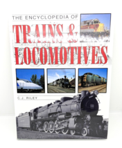 The Encyclopedia Of Trains &amp; Locomotives 1995 Hardcover Book By C.J. Riley - $4.94