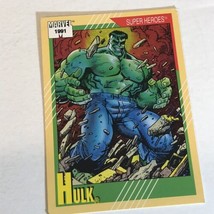 The Hulk Trading Card Marvel Comics  1990 #53 - £1.55 GBP