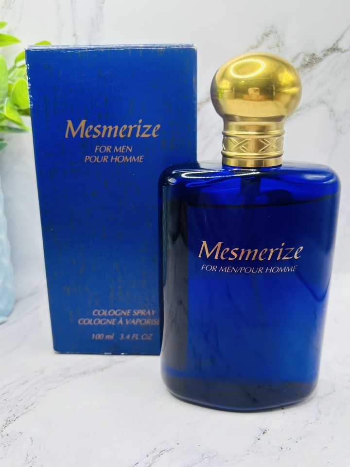 Vtg Avon Mesmerize for Men Cologne Spray 3.4 oz Full Size New Boxed Disc... - £18.60 GBP