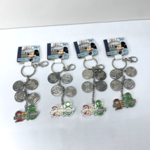 Set of 4 Walt Disney World 2018 Theme Parks Metal Keychain, New with Tags - $16.99