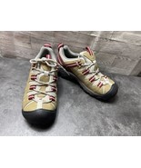 Keen Sneakers Women 7 M Targhee II Shoes Brown Red Leather Hiking Waterp... - $37.44
